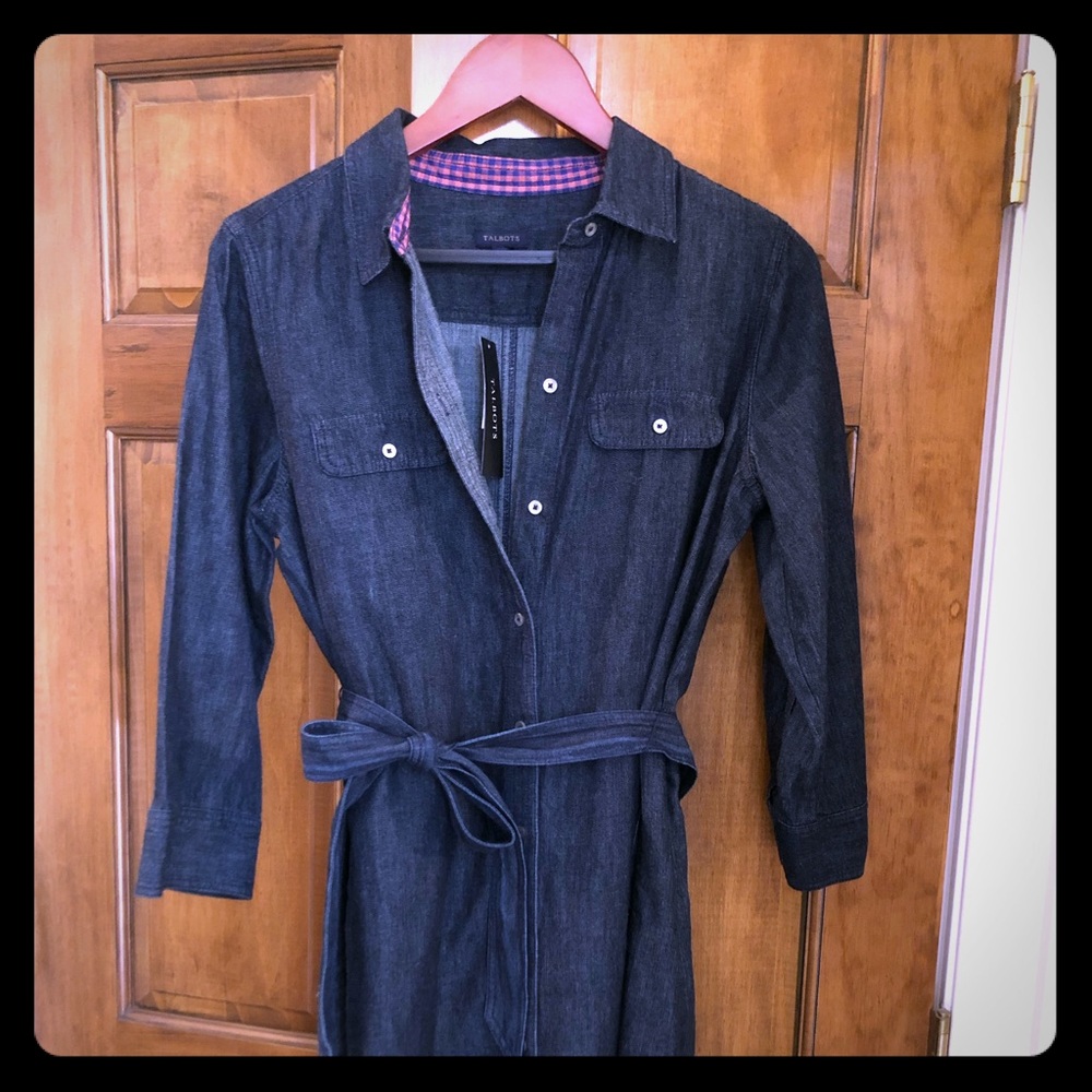 Talbots Denim shirtdress